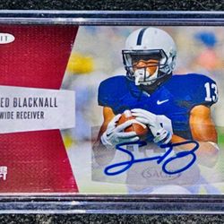 (RC) Saeed Blacknall Red Auto Premier Draft 2018 Hit