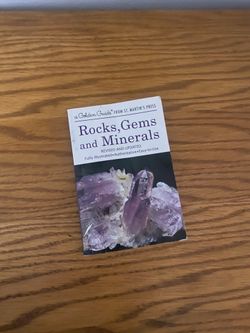 Rocks and minerals learning book