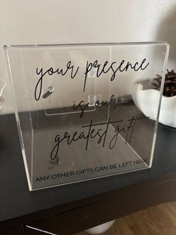 Acrylic box