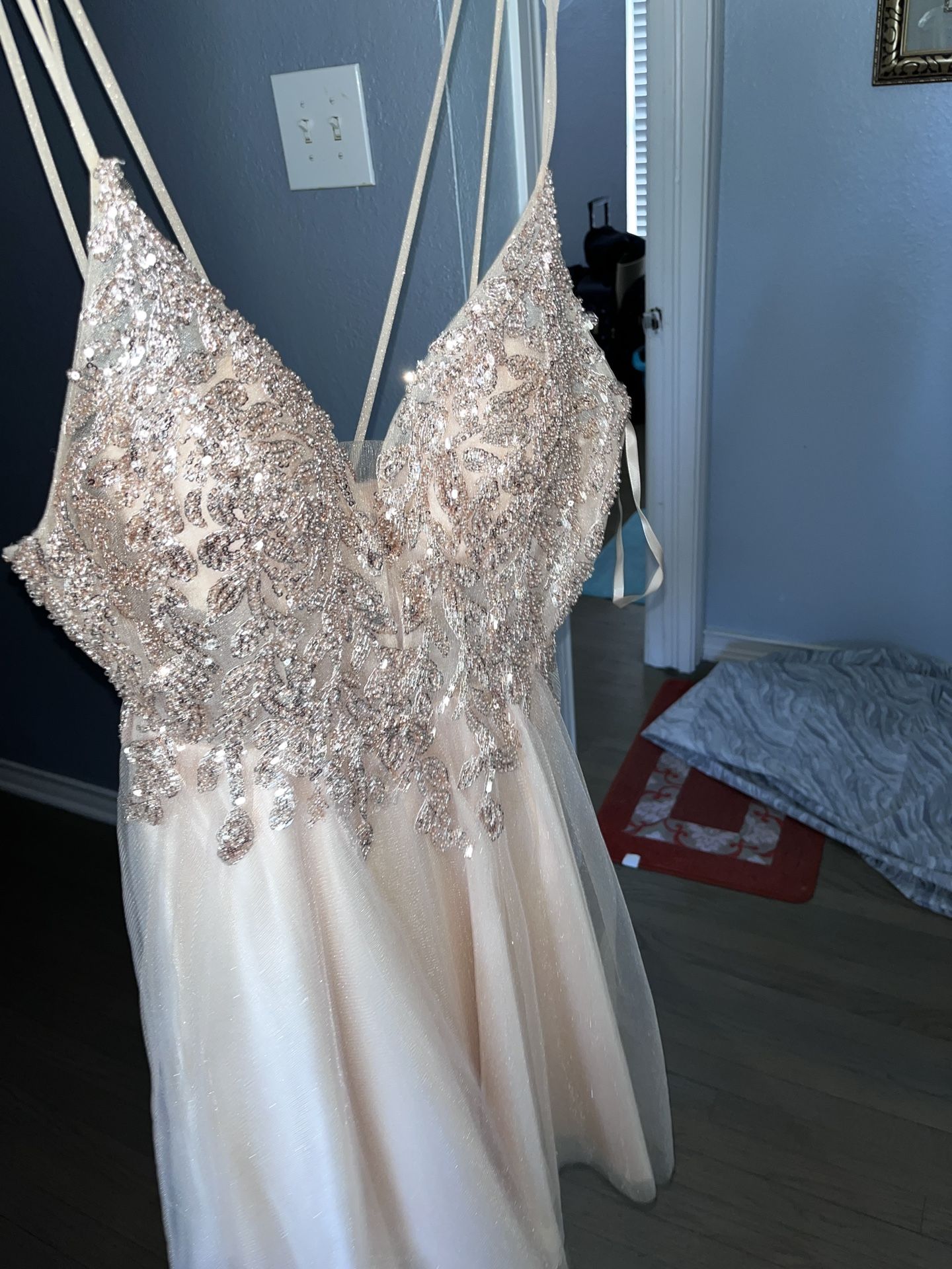 chinese dress ladies Mermaid Strapless Court Train Lace Stretch Satin Wedding Dress COCOMELODY CW3266, 35 Days / As Picture:Ivory/Sand / US2-UK4-EUR32