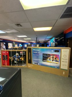100 Inch Hisense QLED TV 4K Smart 1 Year warranty
