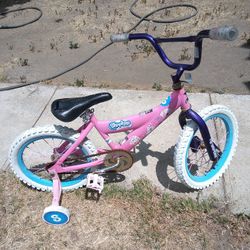 !! Girl's Training Bicycle Size 16 in Wheels Used