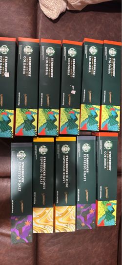 Starbucks Nespresso Coffee Capsules Bundle