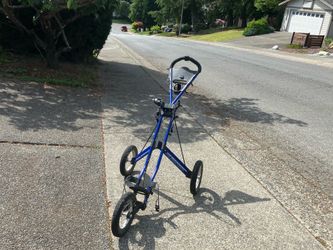 Folding Lightweight Sun Mountain Speed Cart Kart 3 Wheel Golf Kart Cart Golfing in Good Condition $95 Each