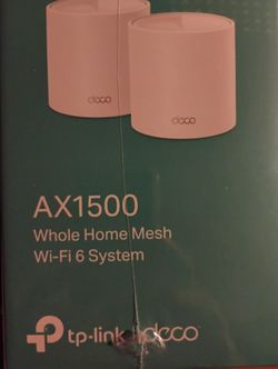 Tp-link Deco, AX1500 Whole Home System Mesh Wifi 6 System 