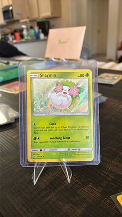 Shaymin Holo Rare Pokémon Card 15/156