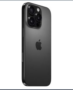 Apple IPhone 16Pro, 256GB, eSIM, Black Titanium, New in the Box!