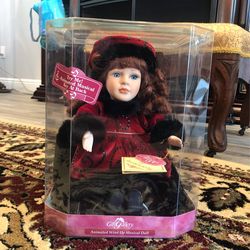 Procelain doll - Gift Gallery Wind Up Musical Doll - Paige