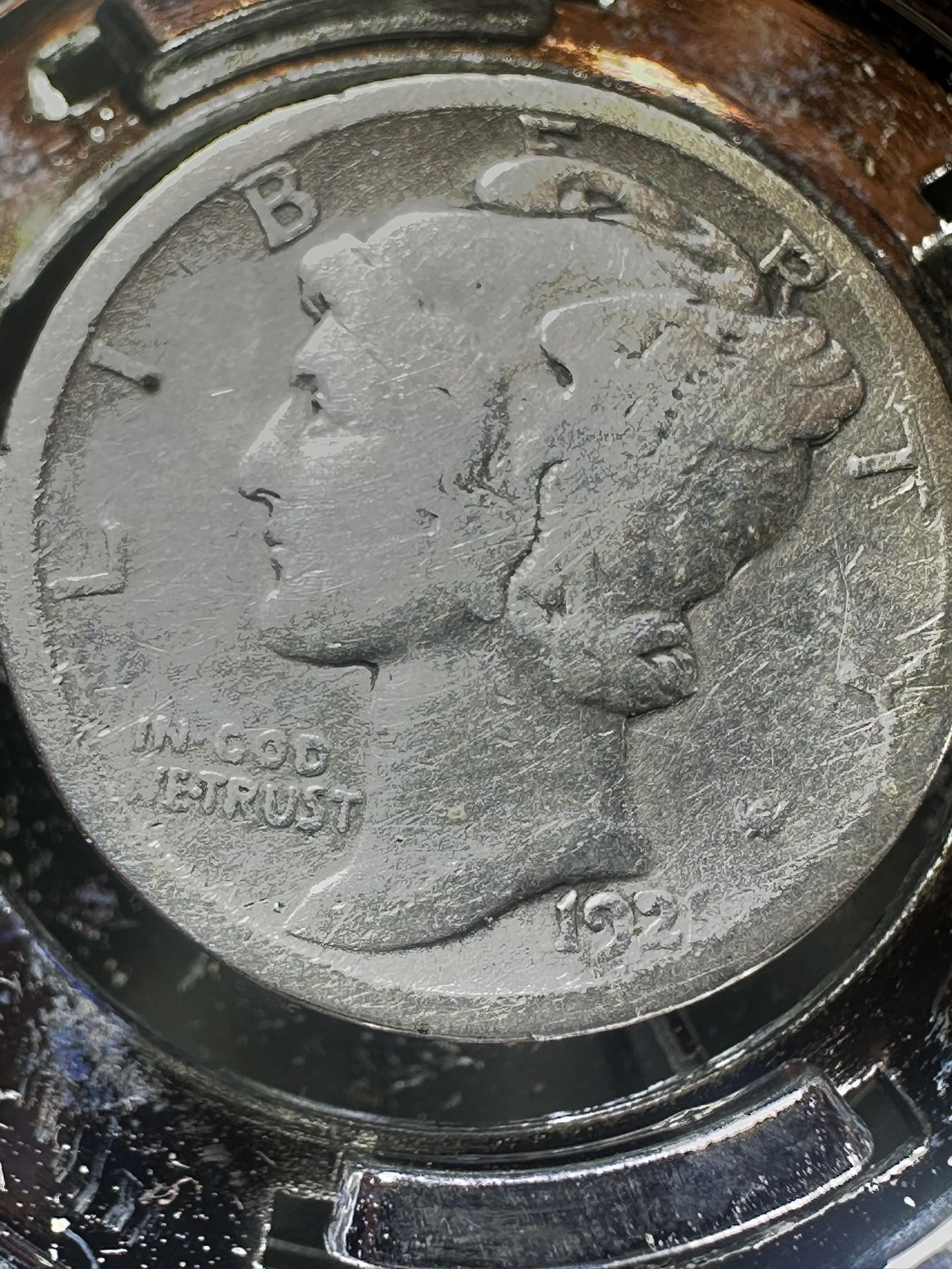 1921-D Mercury Dime