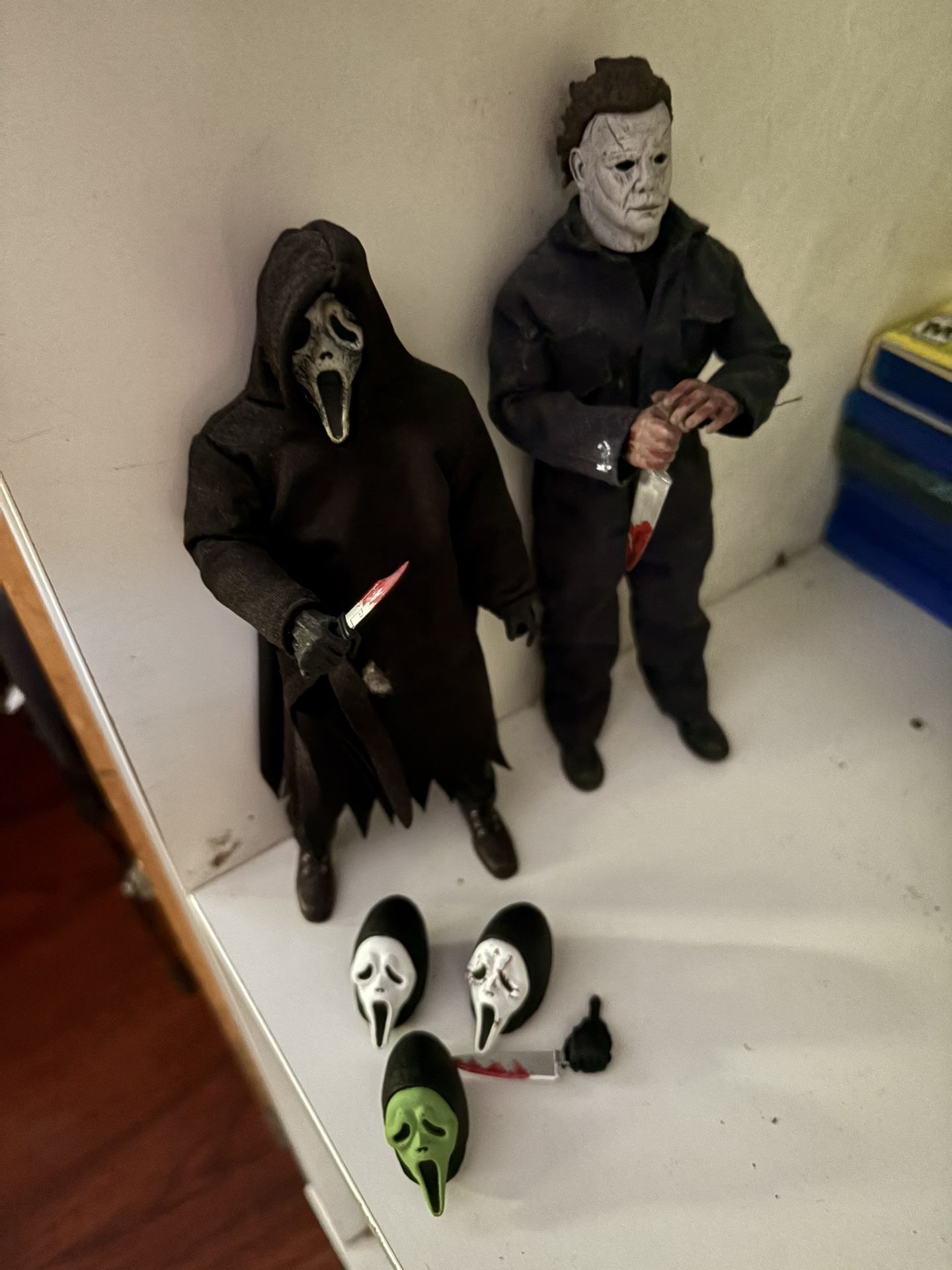 Neca Horror Figure Lot W/ Accessories