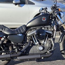 Vance And Hines Twin Slash Slip On Exhaust For A 2020 Iron 883 Sportster (Trade Exhaust Only, Bike Not For Sale)