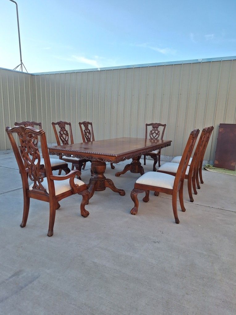 Antique DinningTable 112" W