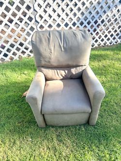 Gray Fabric Upholstered Chair