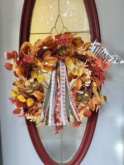 Fall/Thanksgiving Ribbon Trim Bundle For Wreath