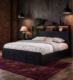 King size bed frame