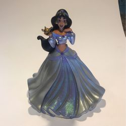 Disney Princess Jasmine Piggy Bank Aladdin 9" Inch