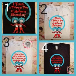 Dr.Seuss Week Shirts