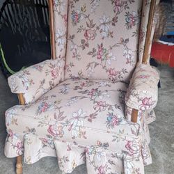 Vintage Wingback Chair 