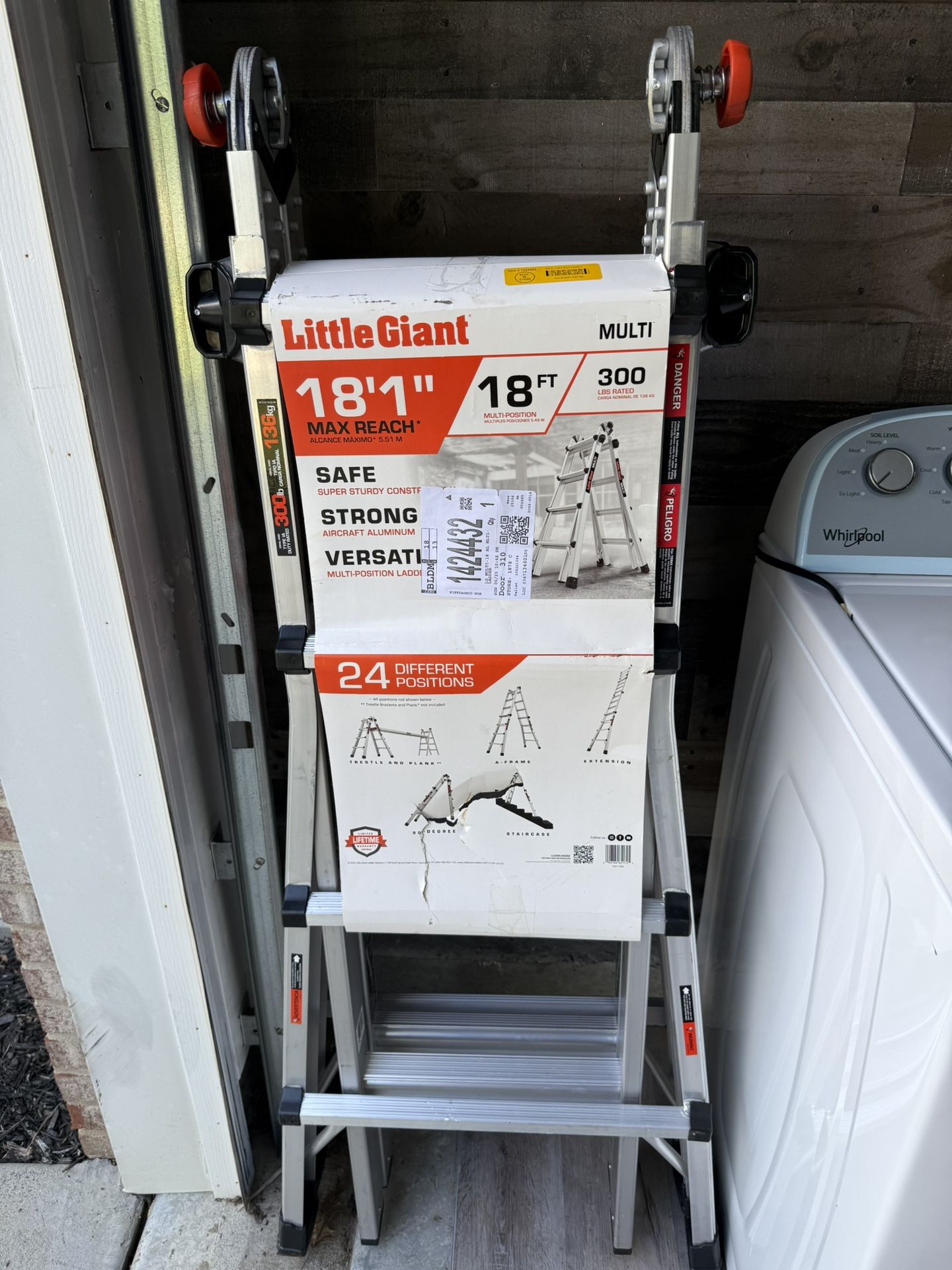New Little Giant 18' 1" Versatile Ladder- DELIVERY AVAILABLE