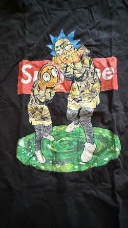 Rick and Morty supreme shirt