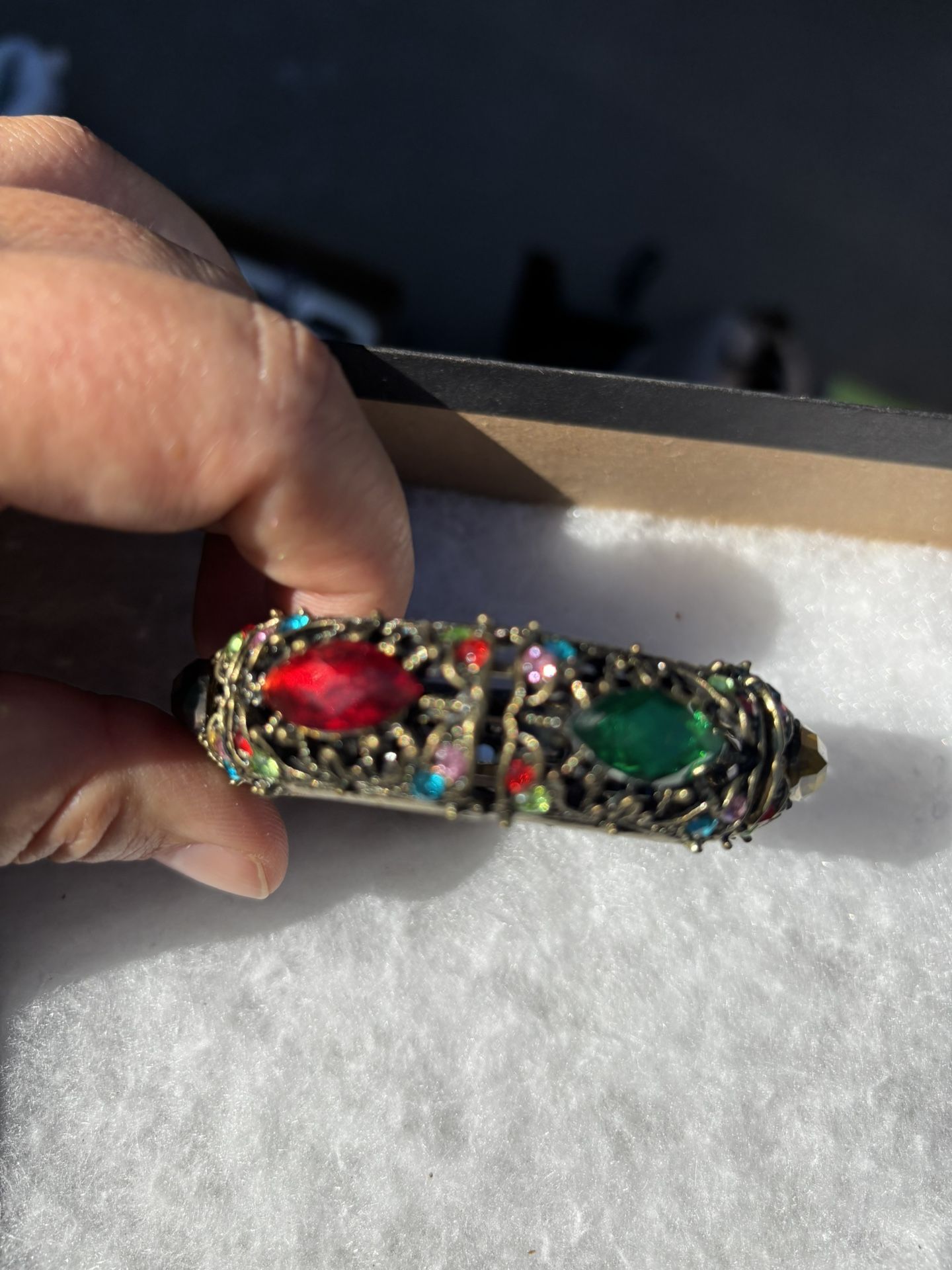 Vintage Style Multi Stone Bracelet