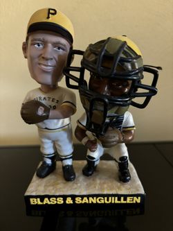 Glass & Sanguillen Bobble Head, Pittsburgh Pirates 2005