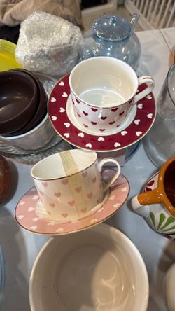Tea cup and plate