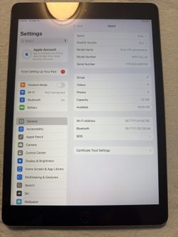 iPad 32g 7th Gen