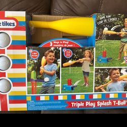 Little Tikes new triple splash ball play set