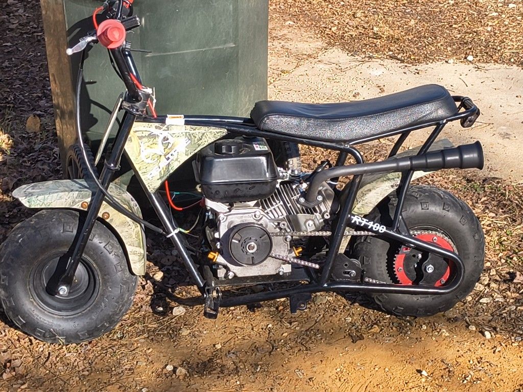 Rt100 Minibiike With Performance Upgrades