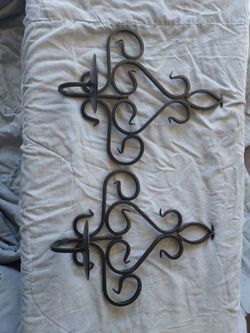 READ ENTIRE AD - Wrought Iron Candle Holders