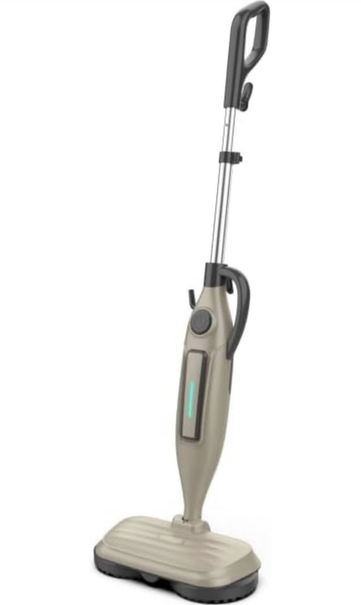 DEVOAC VM6 Scrubbing Steam Mop with Rotating Mop Pads, 10 in 1 Steam Mop, Lightweight Spin Mop & 3 Steam Modes & LED Headlights for Hard Floor Laminat