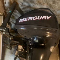 NOS 2012 Mercury 15 Hp Four Stroke Outboard Boat Motor