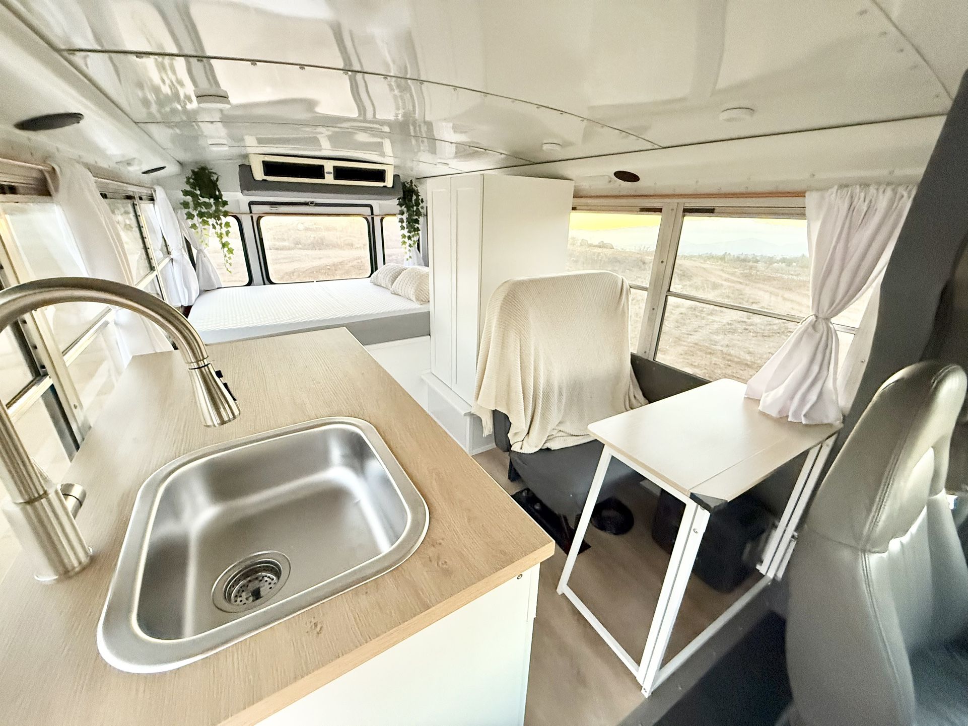 Skoolie Camper Van Conversion