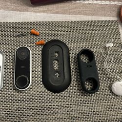 Google Nest Hello Doorbell A0077 W Mount, Chime, Cover Etc -