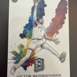Rookie 23-24 Panini Spectra Victory Wembanyama Color Blast