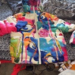 ROKU BOTANICAL EYES BUBBLE JACKET 