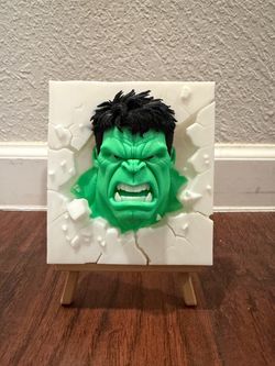 Marvel Hulk 3D Wall Art – Superhero Collectible Decor