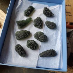 Moldavite pieces. Wholesale Availabile.