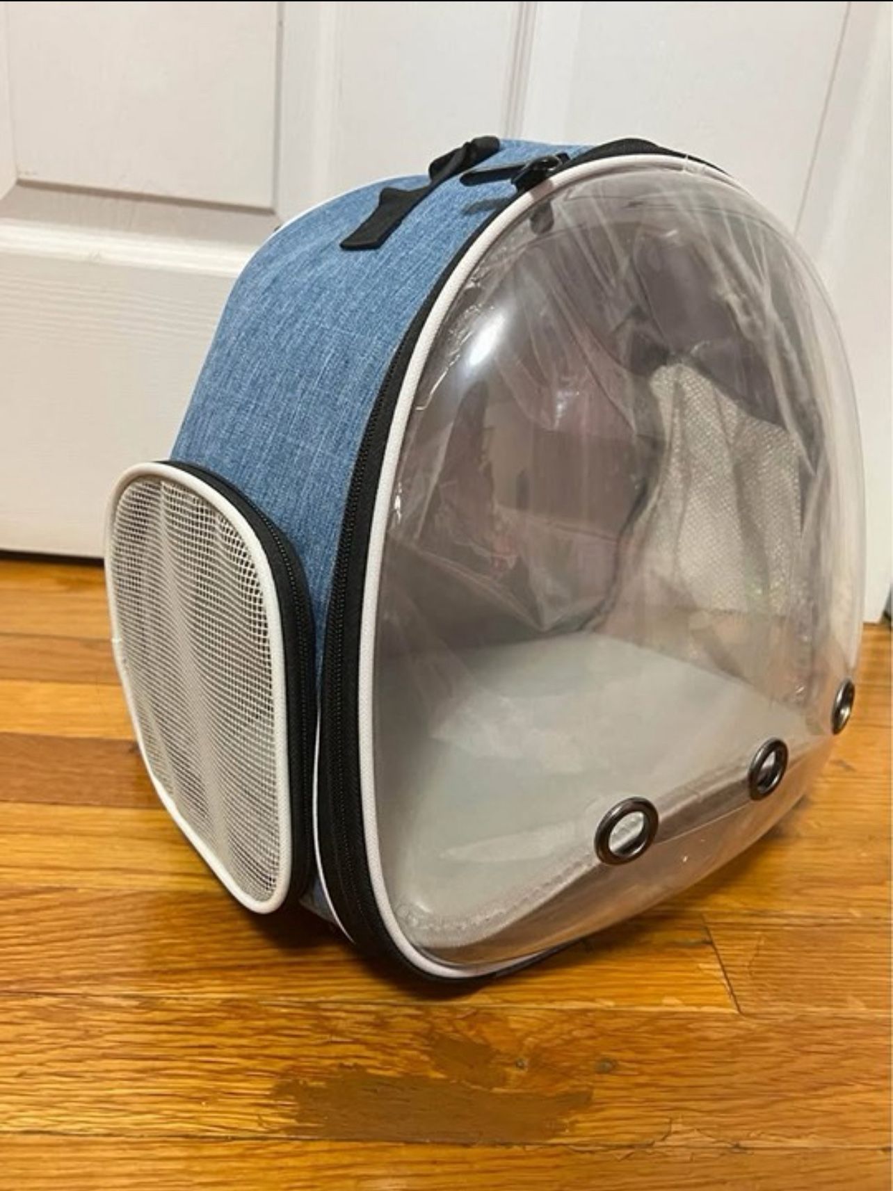 Small Dog/Cat Backpack Carrier – Travel Friendly, 12.6x12.2x6.7