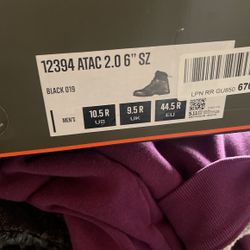 Black Men’s Boots $70