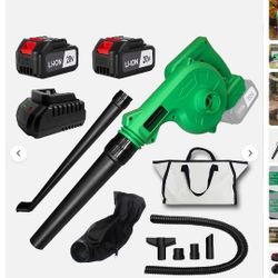 Portable Cordless Leaf Blower/Vacuum 