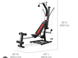 Home gym bowflex