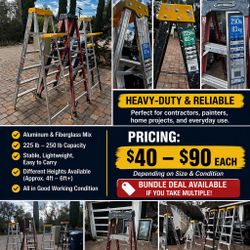 🔥 LADDERS FOR SALE – MULTIPLE SIZES 🔥