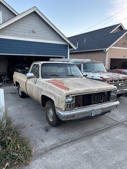 Project 1982 C10 Squarebody Long bed - Parts or Whole