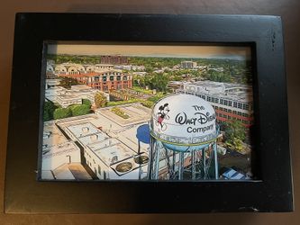 Framed Disney Studios Exclusive Disney Employee Member Postcard