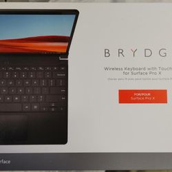 Brydge Wireless Keyboard For Surface X Pro