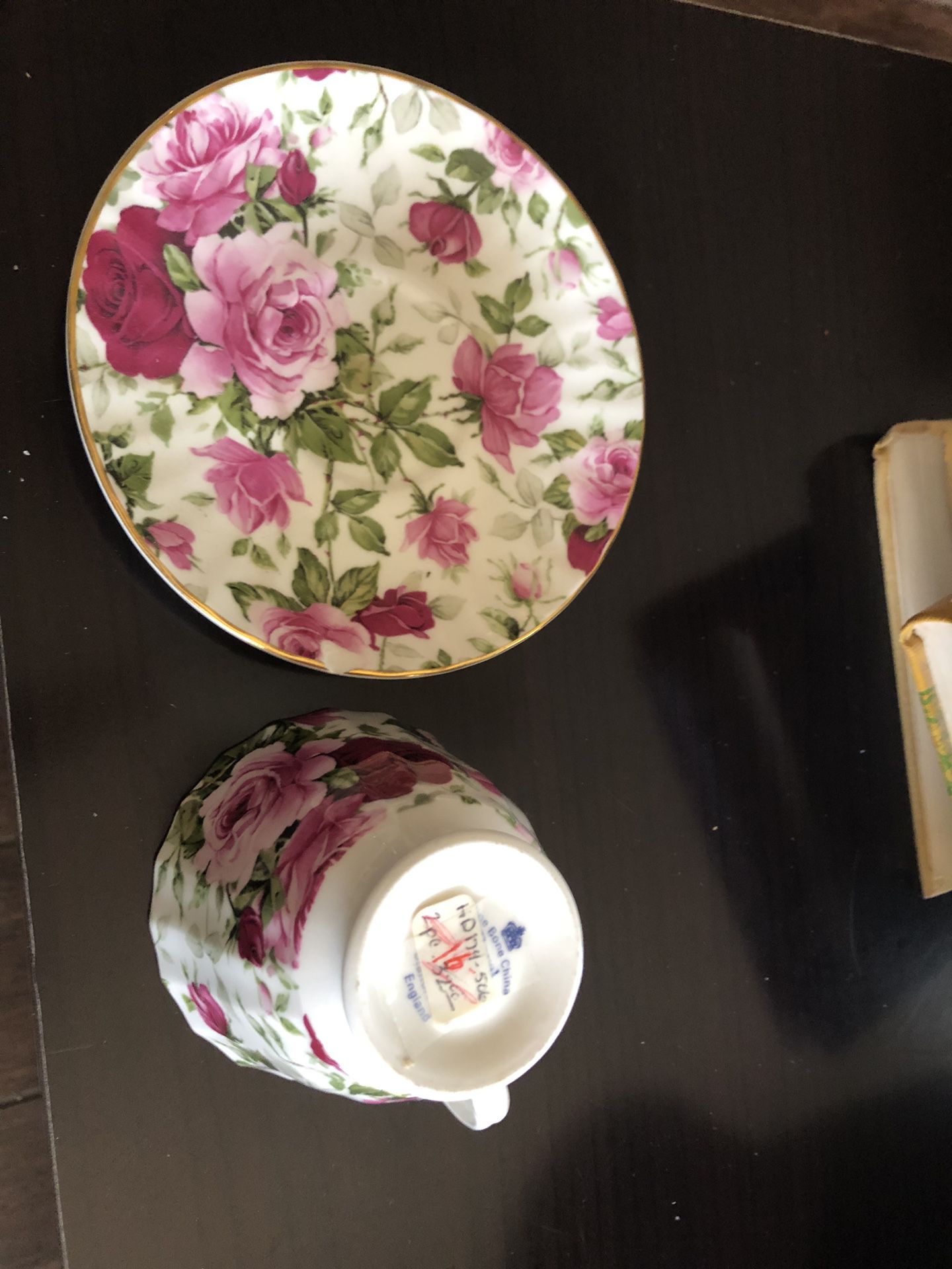 Fine bone China Royal patrician cup and saucer