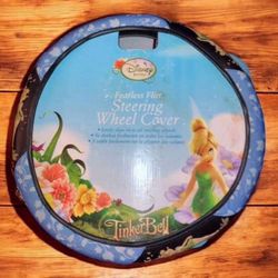 Vintage Rare Disney TINKER BELL "TINK" Car Truck Boat Steering Wheel Cover Fearless Flirt