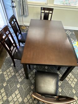 Ashley 6 seater dining table set